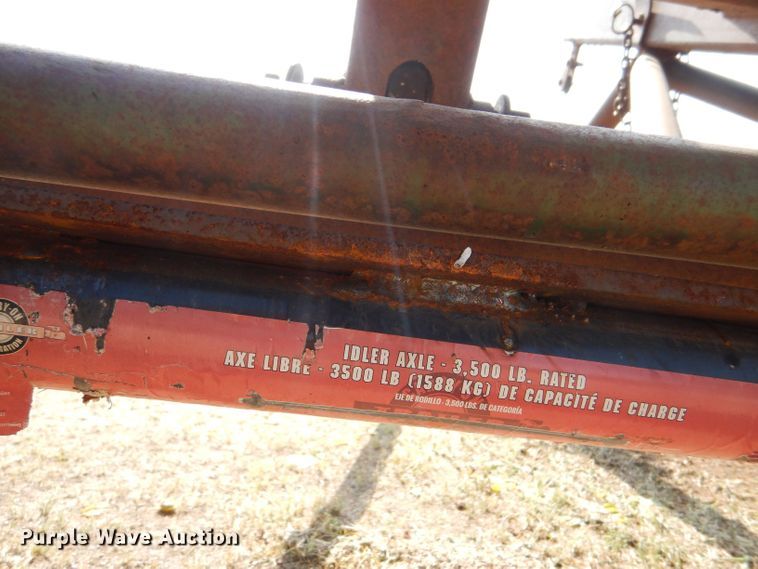 image for item LB9907 Shop built  hay bale mover