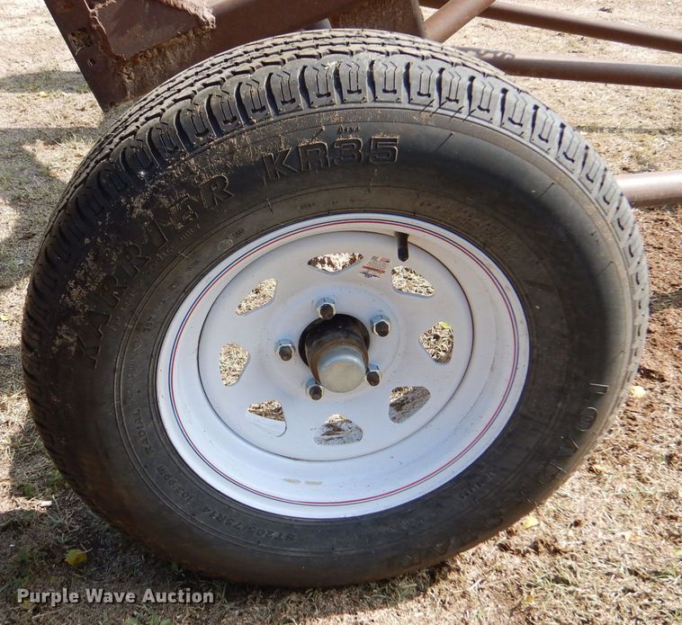 image for item LB9907 Shop built  hay bale mover