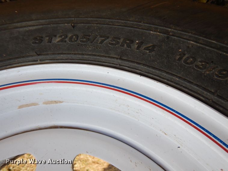 image for item LB9907 Shop built  hay bale mover