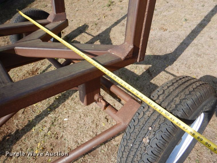 image for item LB9907 Shop built  hay bale mover