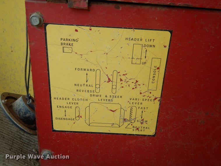 image for item LB9918 New Holland 1100  windrower