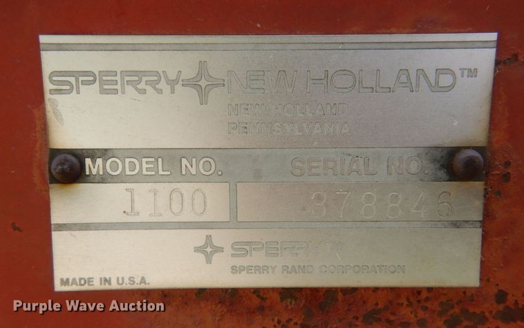 image for item LB9918 New Holland 1100  windrower