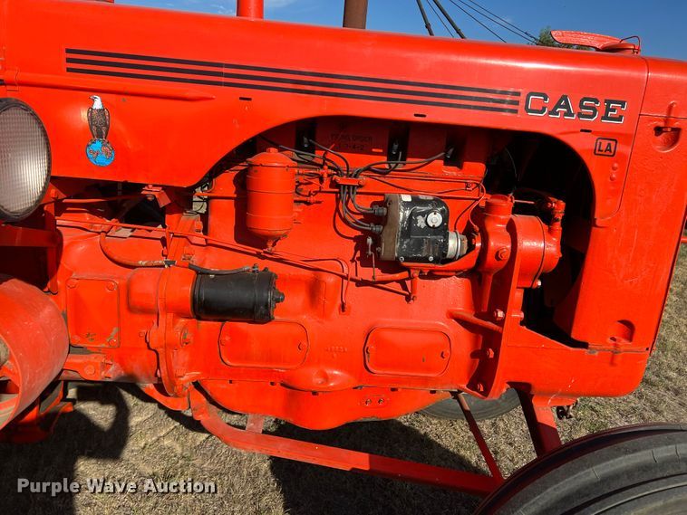 image for item LI9424 1949 Case LA  tractor