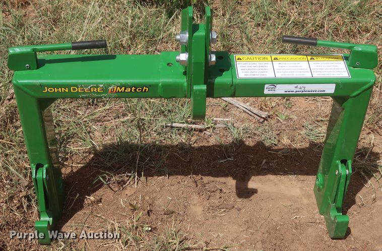 image for item LP9027 John Deere iMatch  three point quick attach
