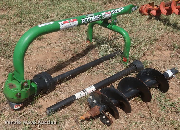 image for item LP9028 2012 Rotomec PHD200  post hole auger