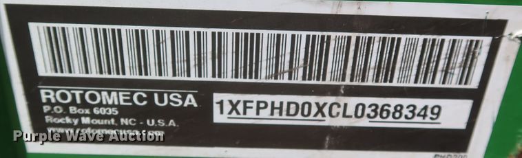 image for item LP9028 2012 Rotomec PHD200  post hole auger
