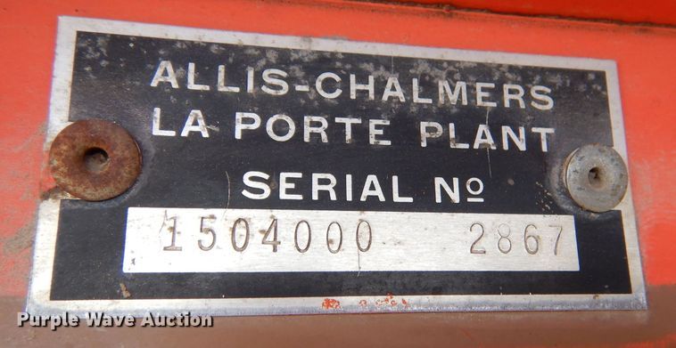 image for item LP9398 1982 Allis Chalmers 8070  tractor