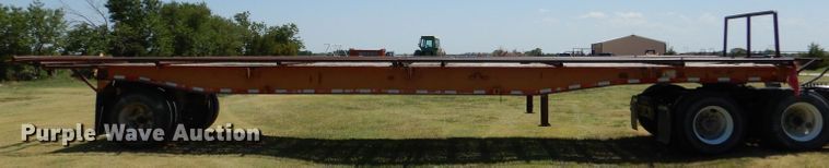 image for item LP9401 1978 Ex-Cel  flatbed trailer