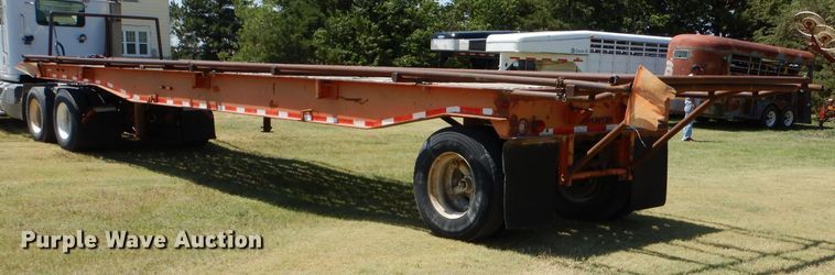 image for item LP9401 1978 Ex-Cel  flatbed trailer
