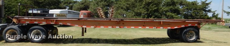 image for item LP9401 1978 Ex-Cel  flatbed trailer