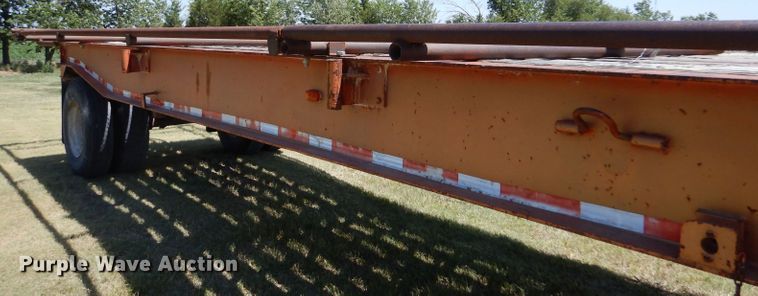 image for item LP9401 1978 Ex-Cel  flatbed trailer