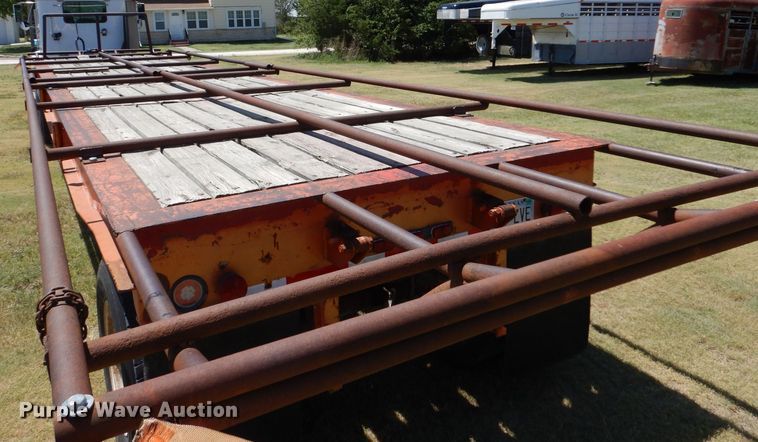image for item LP9401 1978 Ex-Cel  flatbed trailer