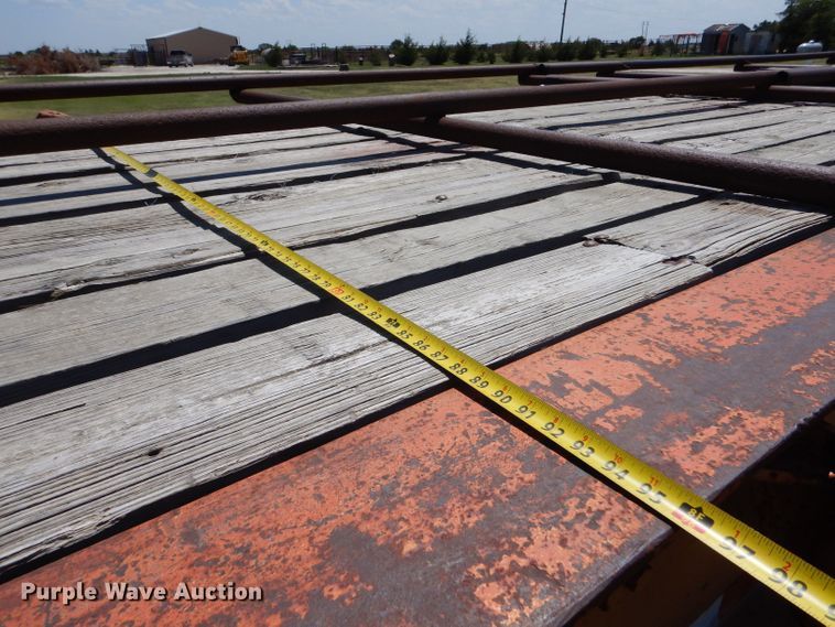 image for item LP9401 1978 Ex-Cel  flatbed trailer