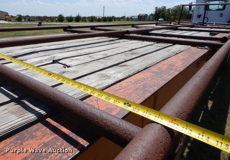 image for item LP9401 1978 Ex-Cel  flatbed trailer