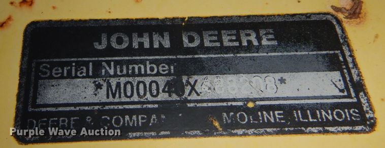 image for item LY9050 John Deere  rototiller
