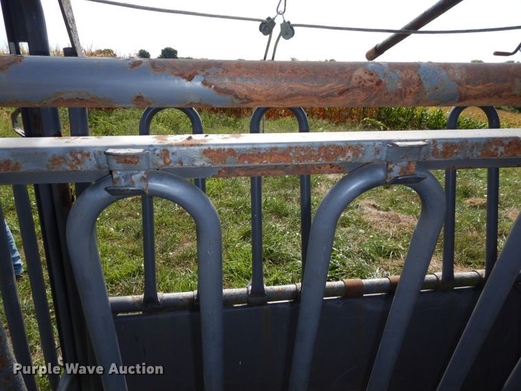 image for item LY9056 County Line  livestock squeeze chute
