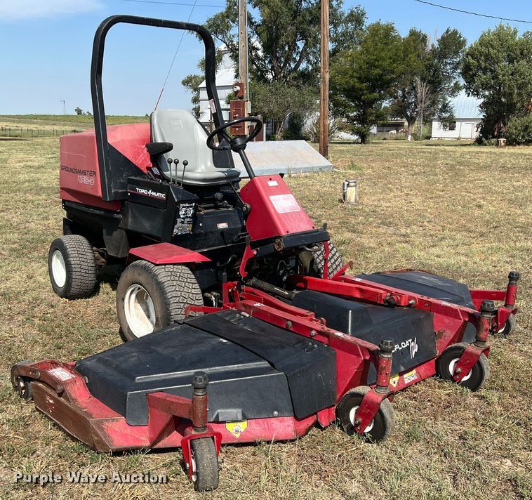 image for item MQ9784 Toro Ground Master 455D  lawn mower