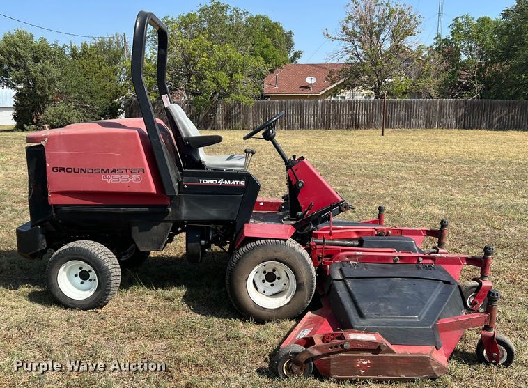 image for item MQ9784 Toro Ground Master 455D  lawn mower