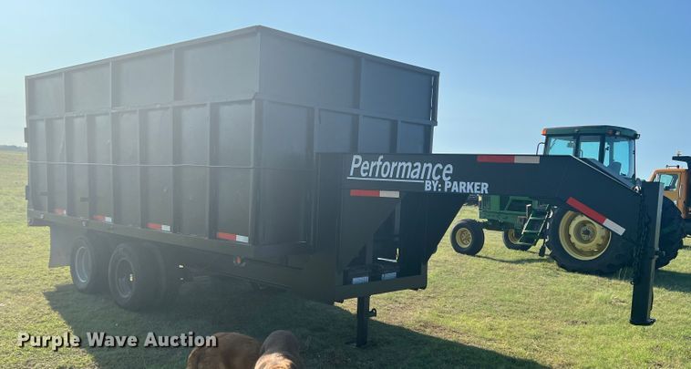 image for item MQ9790 1999 Parker  dump trailer