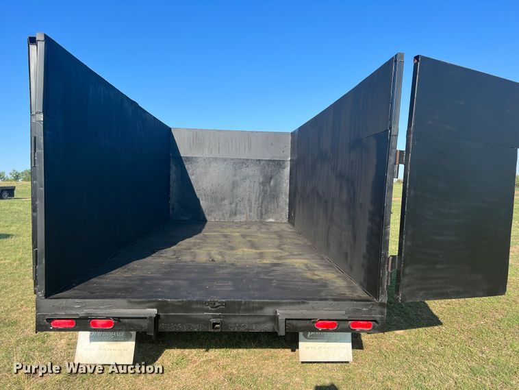 image for item MQ9790 1999 Parker  dump trailer