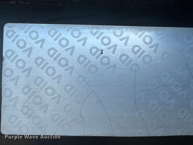 image for item MQ9790 1999 Parker  dump trailer