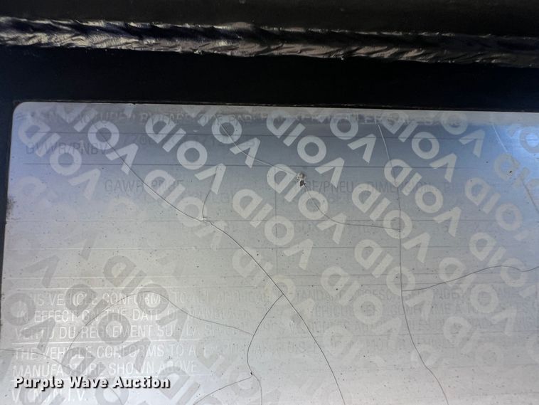 image for item MQ9790 1999 Parker  dump trailer