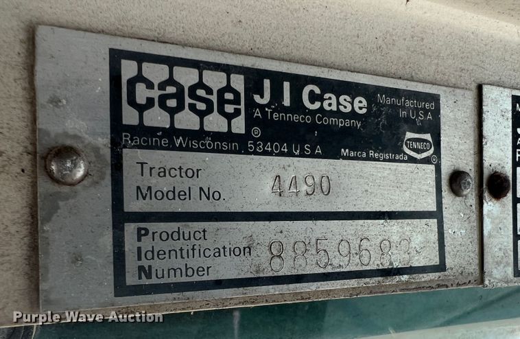 image for item MR9805 1981 Case 4490  4WD tractor