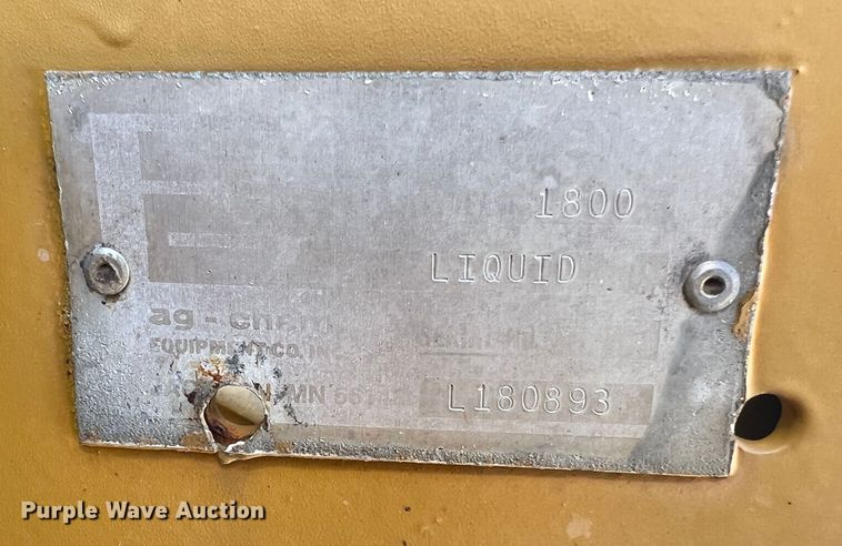 image for item MR9840 Ag-Chem TerraGator 1844  sprayer