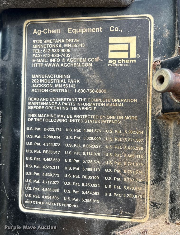 image for item MR9846 Ag-Chem Terra Gator 8104  spreader