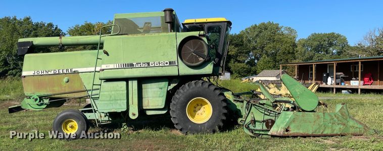 image for item MU9096 1980 John Deere 6620 Turbo  combine
