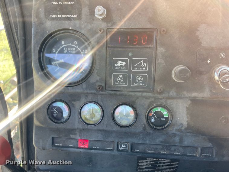 image for item MU9096 1980 John Deere 6620 Turbo  combine