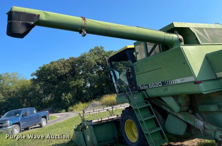 image for item MU9096 1980 John Deere 6620 Turbo  combine