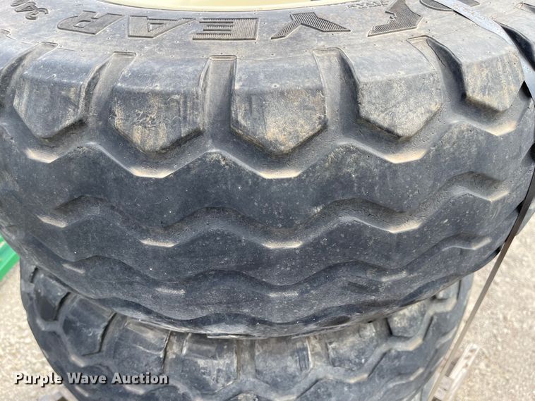 image for item MU9164 (4) 340/60R16.5 tires and wheels