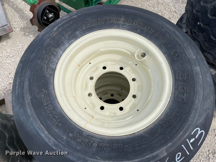 image for item MU9165 (3) 12.5L-15SL tires and wheels