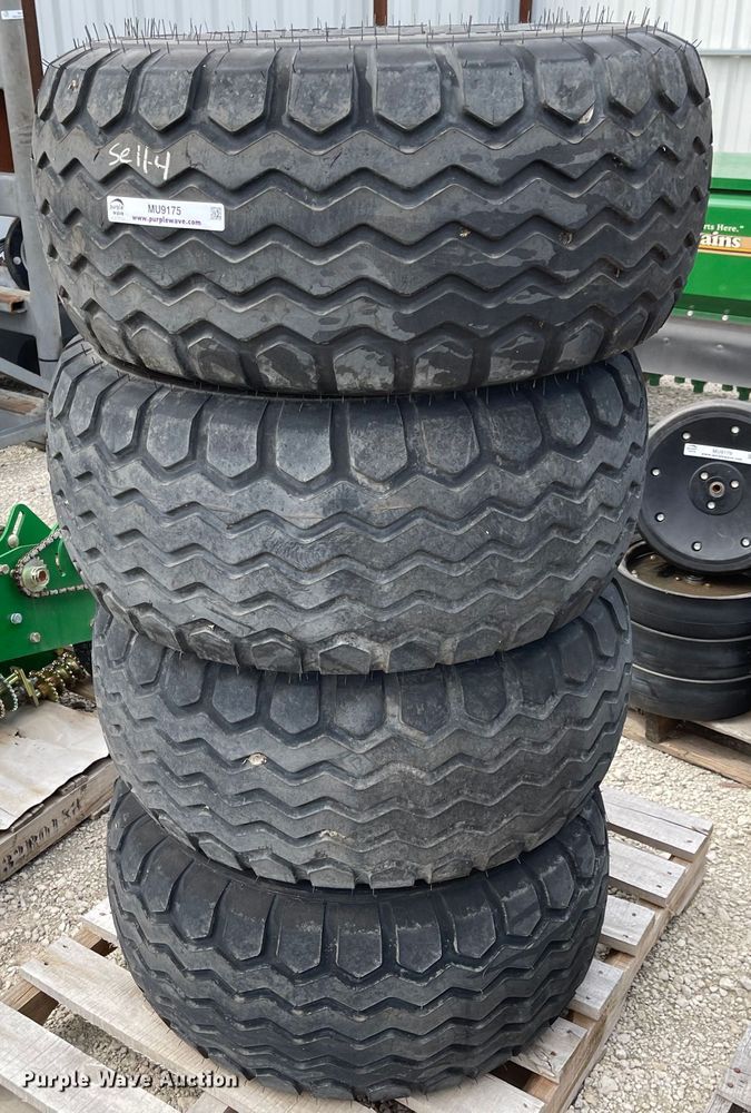 (4) 380/55R16.5 tires and wheels in Assaria, KS | Item MU9175 sold ...