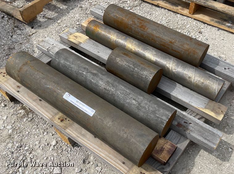 Steel round stock in Assaria, KS Item MU9200 sold Purple Wave