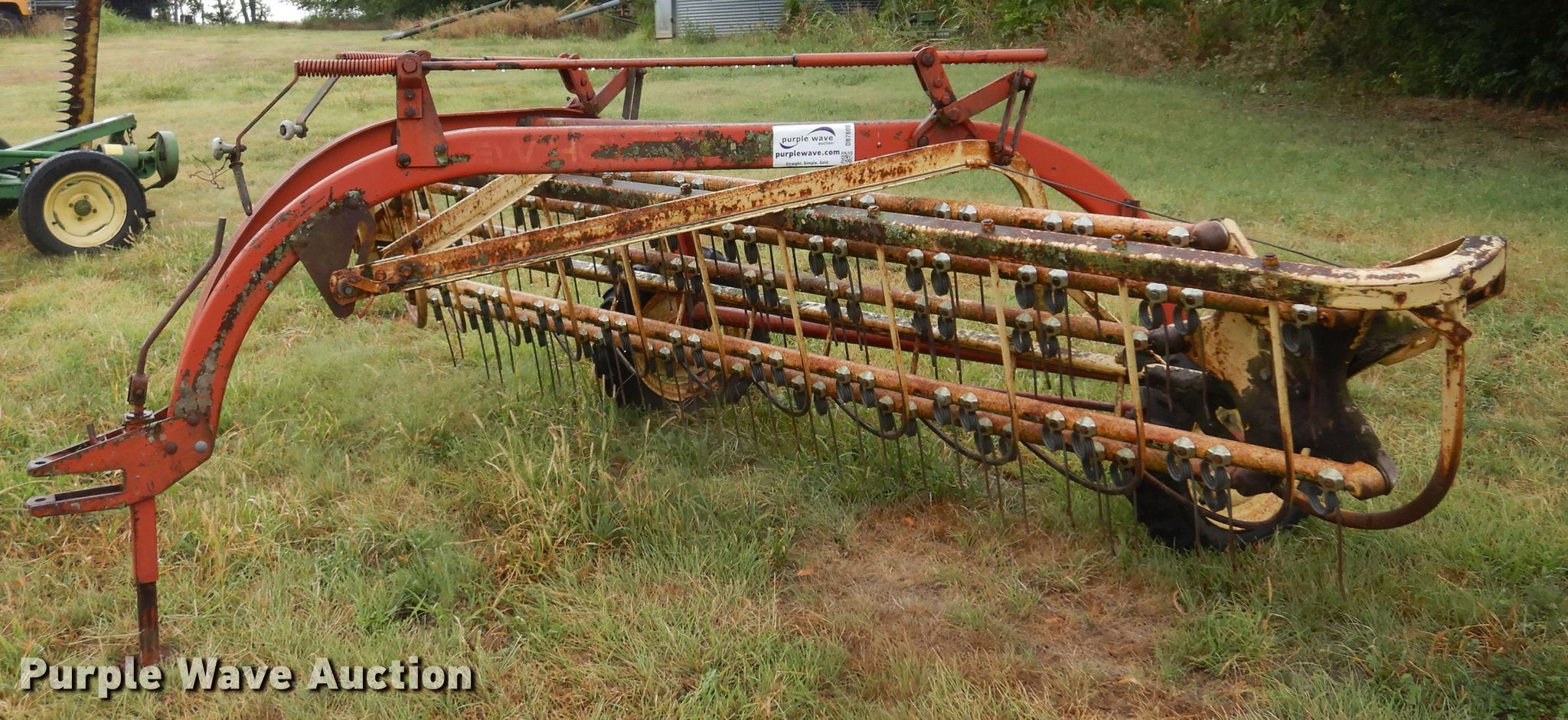 New Holland 259 hay rake in Burden, KS Item DB7800 sold Purple Wave
