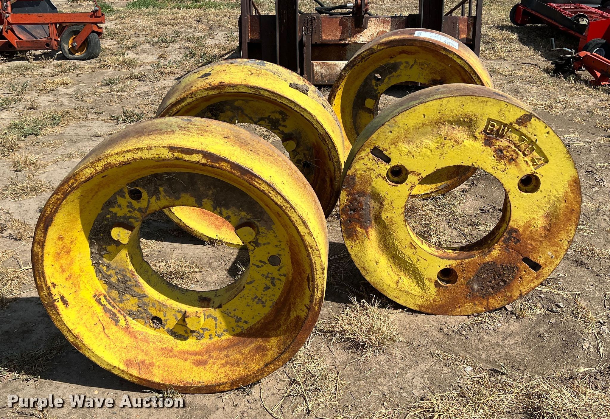 (4) BW704 wheel weights in Sublette, KS Item DK7097 sold Purple Wave