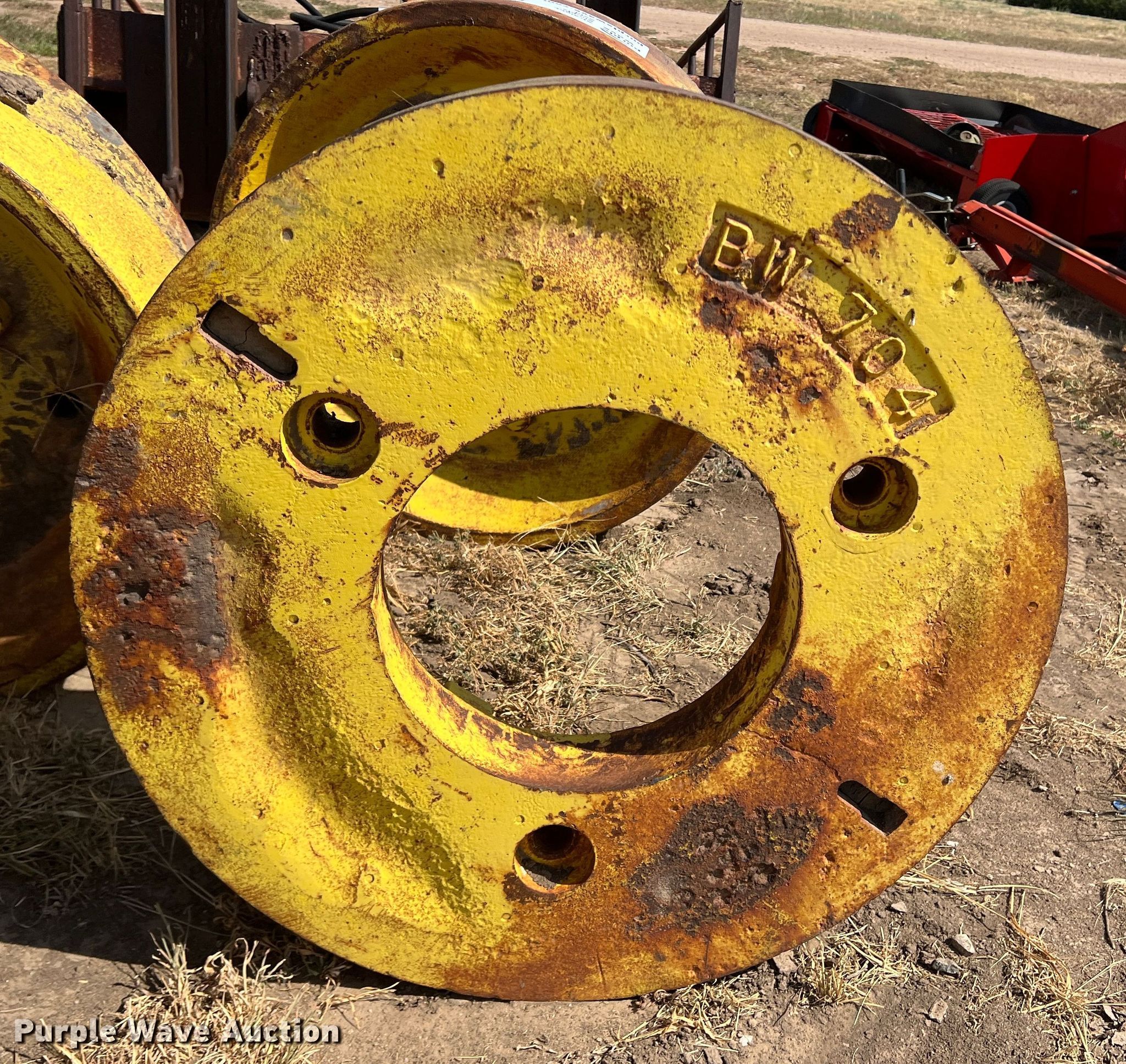 (4) BW704 wheel weights in Sublette, KS Item DK7097 sold Purple Wave