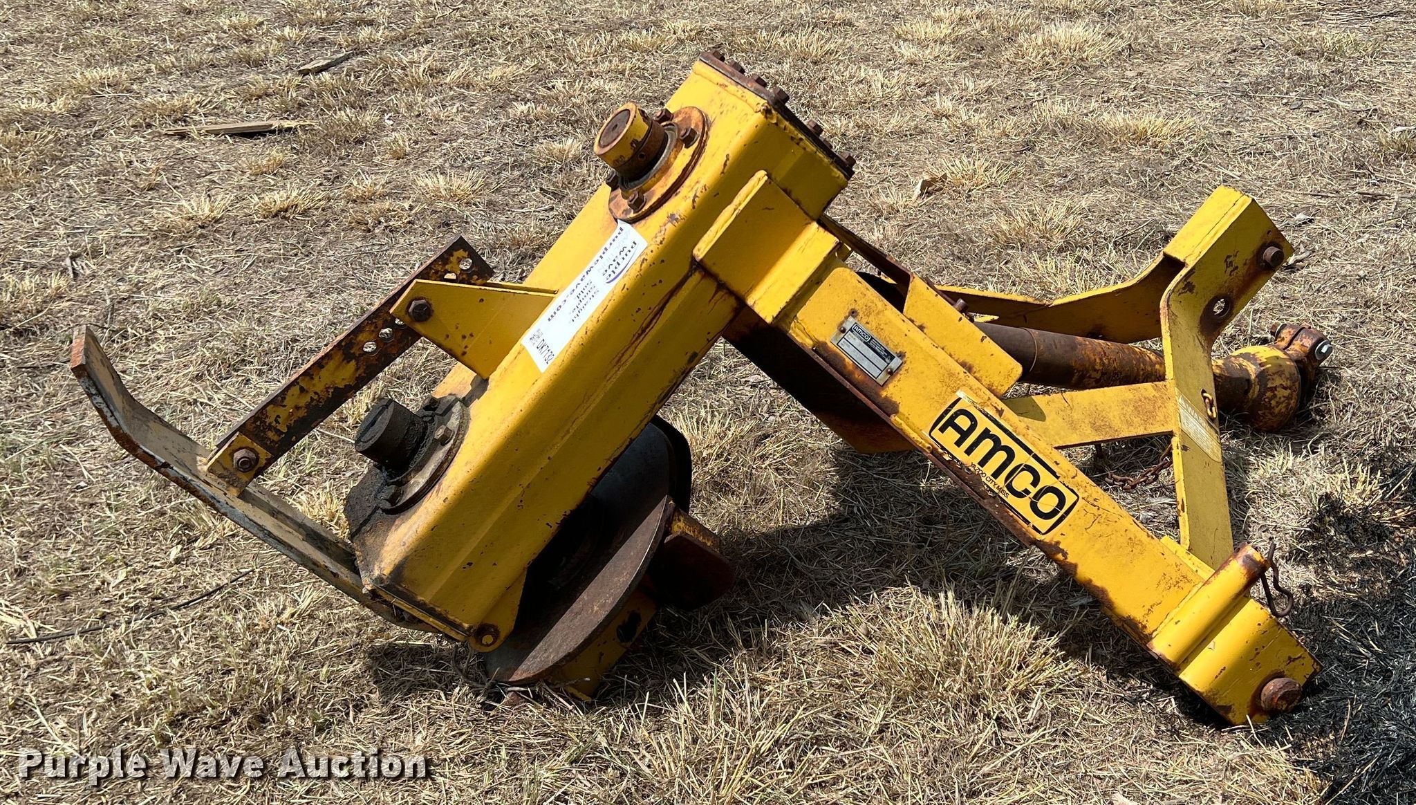 Amco PD1018 power ditcher in Sublette, KS Item DK7132 sold Purple Wave