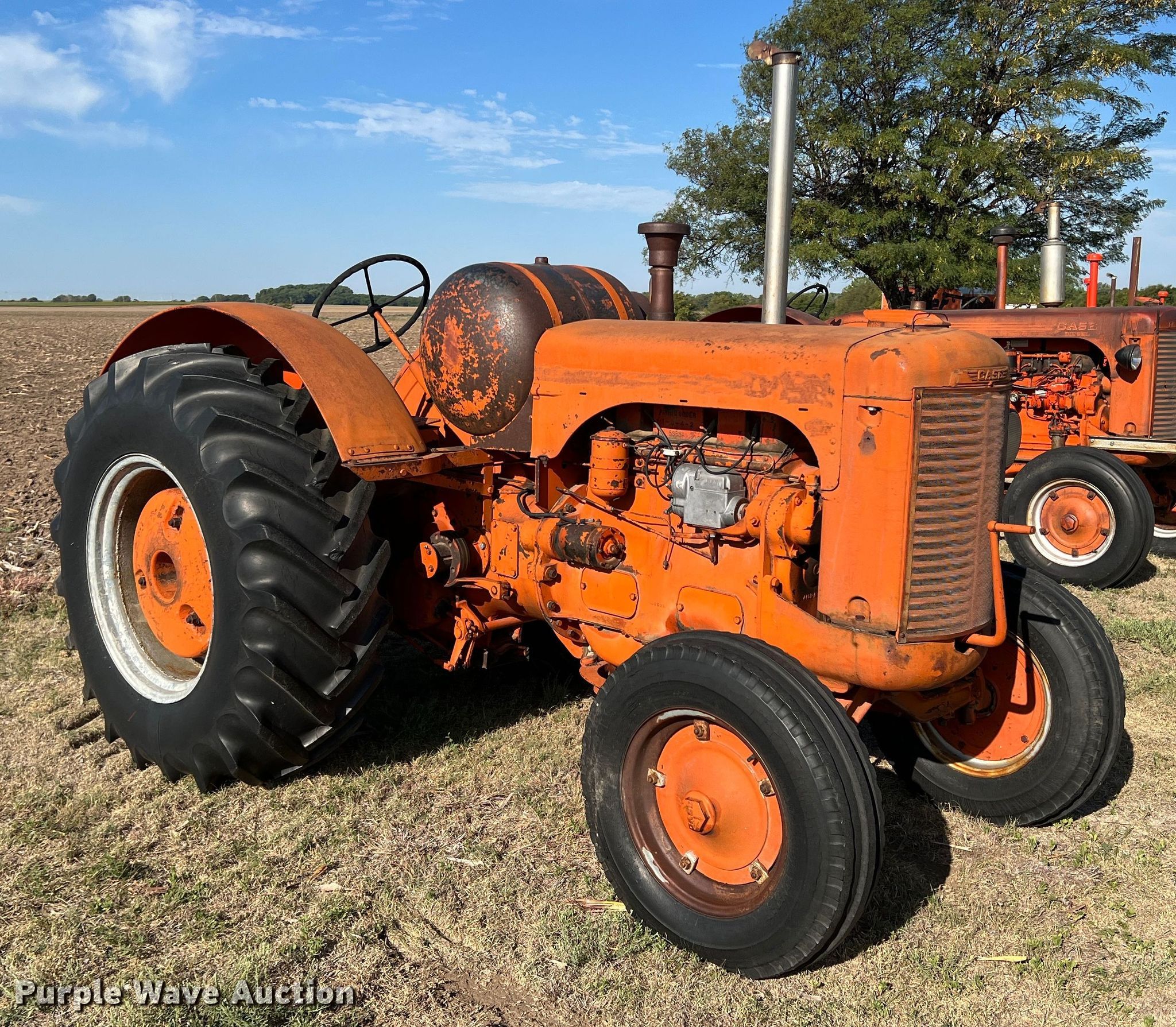 1952 Case LA tractor in Spearville, KS Item LI9422 sold Purple Wave