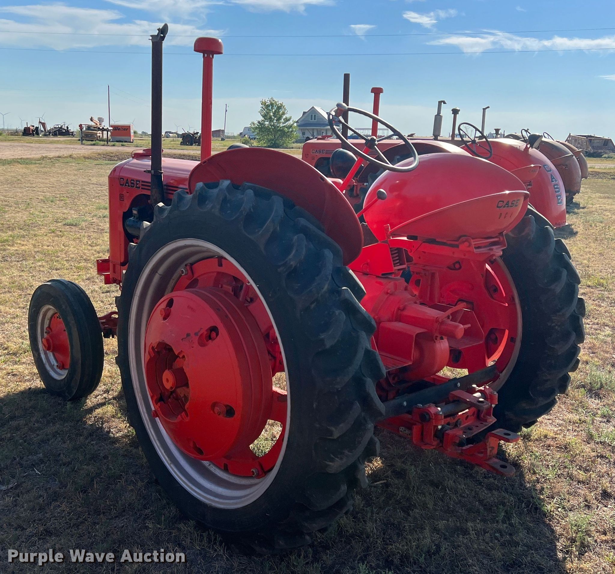 Case DC4 tractor in Spearville, KS Item LI9425 sold Purple Wave