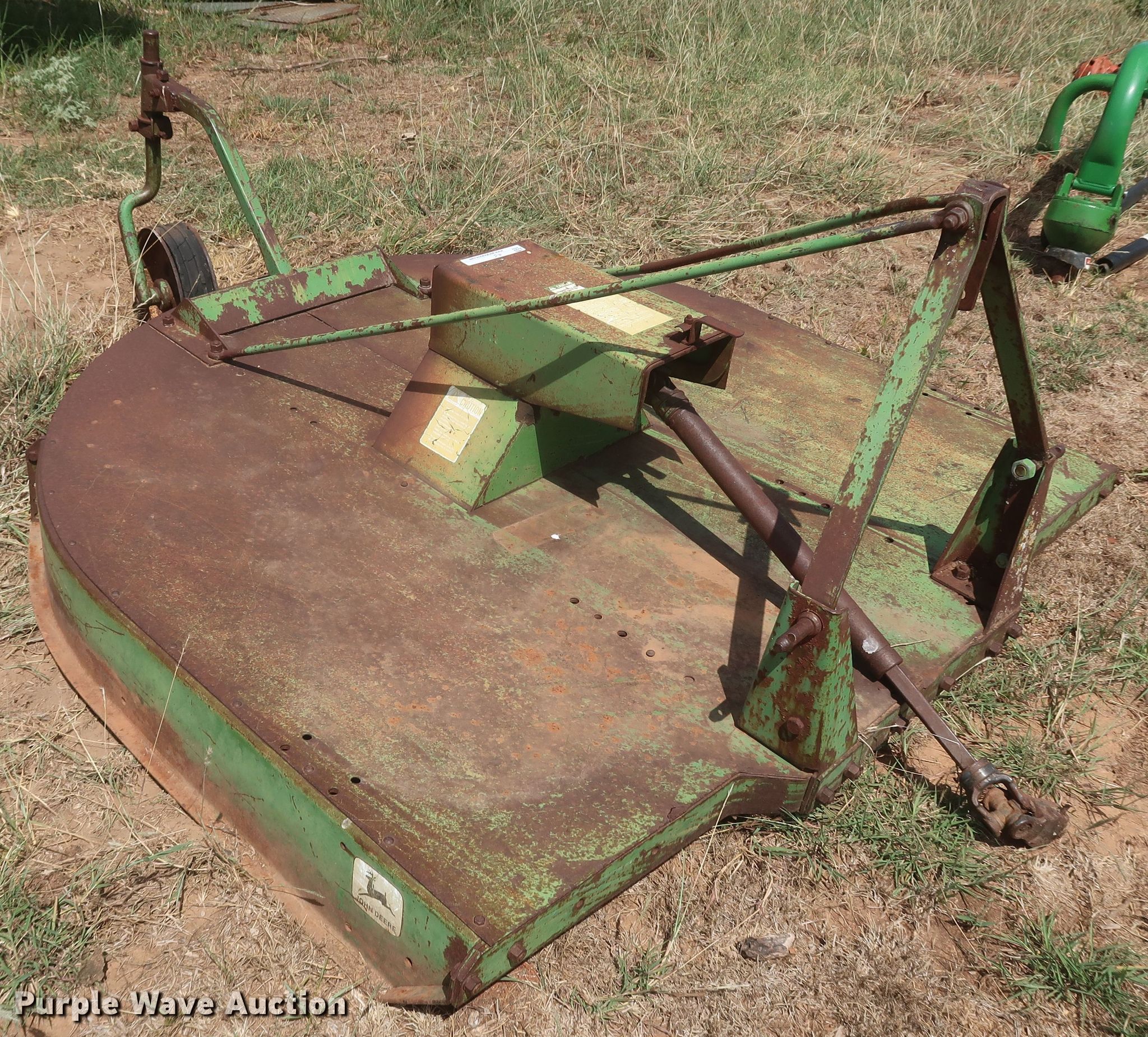 John Deere 307 rotary mower in Yukon, OK Item LP9015 sold Purple Wave