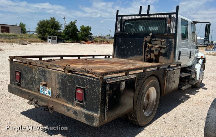 image for item DJ7742 2007 International 4300 SBA  flatbed truck