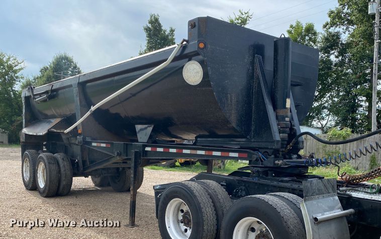 image for item DK6443 2009 Construction Trailer Specialist HRD-26 QF  end dump trailer