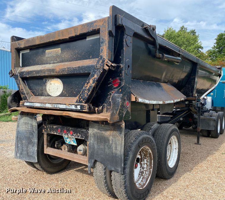 image for item DK6443 2009 Construction Trailer Specialist HRD-26 QF  end dump trailer