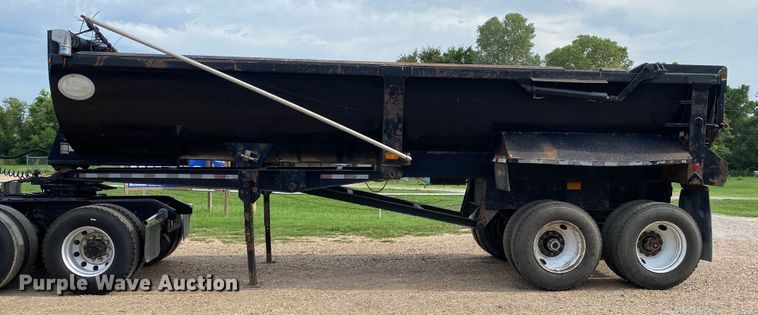 image for item DK6443 2009 Construction Trailer Specialist HRD-26 QF  end dump trailer
