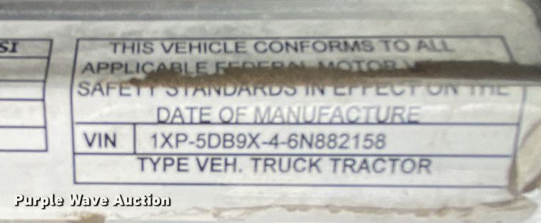 image for item DK6445 2006 Peterbilt 379  semi truck