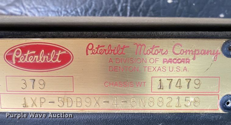 image for item DK6445 2006 Peterbilt 379  semi truck