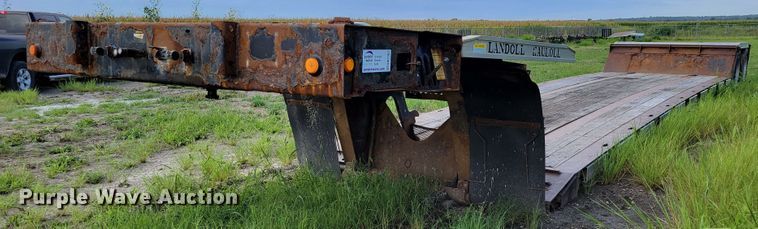 image for item DM7982 2008 Landoll Hauloll 825B  lowboy equipment trailer